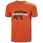 T-krekls Graphic, oranžs, S, Helly Hansen Workwear