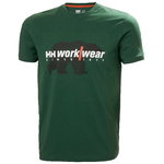 T-krekls Graphic, zaļš, M, Helly Hansen Workwear