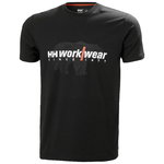 T-krekls Graphic, melns, M, Helly Hansen Workwear