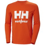Krekls Graphic, ar garām piedurknēm, oranžs, M, Helly Hansen Workwear