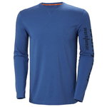Krekls Graphic, ar garām piedurknēm, zils, 3XL, Helly Hansen Workwear