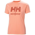 Sieviešu T-krekls HHWW, rozā, L, Helly Hansen Workwear