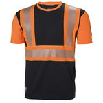 HiVis T-krekls ICU, CL1, oranžs/melns, 3XL, Helly Hansen Workwear
