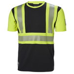 ICU TEE Hi-viz CL1, yellow/ebony M, Helly Hansen Workwear