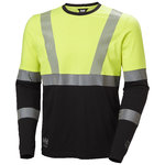 Hi-vis krekls ar garām piedurknēm Fyre, antistatisks, dzeltens, XL, Helly Hansen Workwear