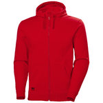 Jaka ar kapuci Classic, sarkans L, Helly Hansen Workwear
