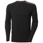T-shirt Tech long sleeve, black 2XL, Helly Hansen Workwear