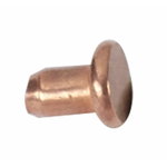 Plain rivets (100pcs/pack), Fe-Cu 3x4,5mm, Telwin