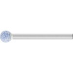 Mounted point KU Tough 06x3mm AWCO 100 J5V, Pferd