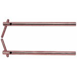 Straight arm pair with electrodes, L=350mm, Telwin