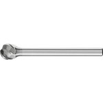 Carbide burr Alu TC KUD 6x5/3mm, Pferd