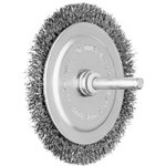 Wheel brush RBU Steel 80x4x6mm 0,2mm, Pferd