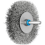 Wheel brush RBUIT Ino 80x15/6mm 0,3mm, Pferd