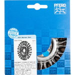 Wheel brush RBGIT POS CT Ino 115x12x22,2mm 0,35mm, Pferd
