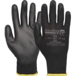 Gloves Micro-Tech, polyester, black 10, GlovesPro
