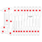foam inaly case for 811.0034, KS Tools