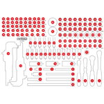 Empty foam insert for 811.0156, KS Tools