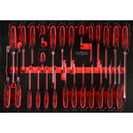 Skrūvgriežu komplekts putuplasta ieliktnī 27pcs, KS Tools