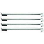 Pulling legs, set of 4 pieces 236 mm, Gedore