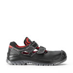 Safety sandals Portorico 03L Endurance, black, S1P SRC 36, Sixton Peak
