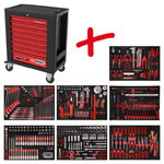 Instrumentu ratiņi PERFORMANCE plus P15 397pcs, KS Tools