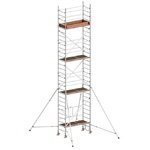 Folding mobile aluminum scaffolding 8177/ 06, Hymer