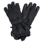 Gloves with lining Josh, children, black 5, Huppa