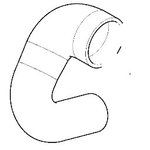 INDUCTION HOSE turbo Aws, JCB