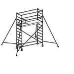 Mobile aluminum scaffolding 8371/ 04, Hymer