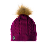 Knitted Hat Macy, children`s, burgundy L, Huppa