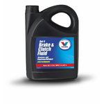 Bremžu un sajūga šķidrums Brake & Clutch Fluid DOT 4 5L, Valvoline
