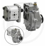 Reduction gear with pump 1:3.8, Granit