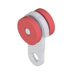 Two wheel roller, synthetic wheels (plastic), Cepro