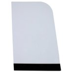 Sliding glass, front, tempered, CVA
