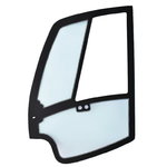 Door glass, tempered JCB excavator, CVA