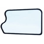 Door glass, lower, tempered for LOADALL, CVA