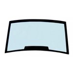Rear glass, tempered for JCB WLS, CVA