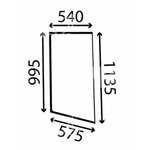 Window panel 827/80374, CVA