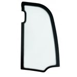 Door glass, upper, tempered, CVA