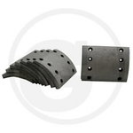 Brake lining, 8pcs, Granit