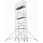 Mobile aluminum scaffolding 8771/ 07, Hymer
