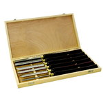 Set of turning tools, 6 pieces, size 470 mm. DM 460, Scheppach