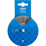Wheel brush RBU Steel 100x10/6mm 0,3mm, Pferd