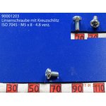 Oval-head screw M5 x 8, Cedima