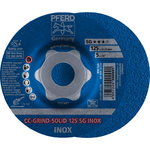 Grinding disc CC-GRIND-STR 125mm SG INOX, Pferd