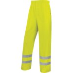 Lietus bikses 900PANHV, Hi-vis CL1, dzeltenas, XL, Delta Plus