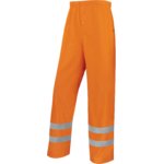 Lietus bikses 900PANHV, Hi-vis CL1, oranžas, S, Delta Plus