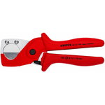 Pipe cutter for plastic composite pipes 12-25mm, Knipex