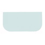 Windshield, lower. laminated for DOOSAN excavators 2007 - 2010, CVA