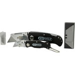 Folding knife set, 2 pcs +5 blades, KS Tools